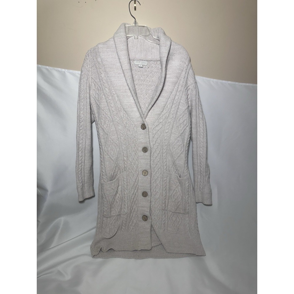 Barefoot Dreams CozyChic Aran Long Cardigan Size S